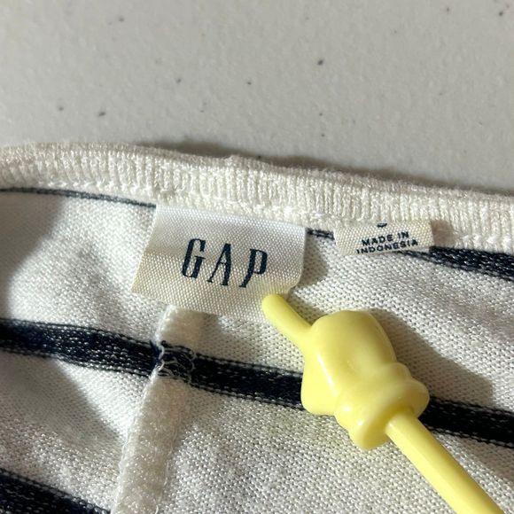 Gap Tee Shirt Striped Dress Womens Small - Picture 5 of 6